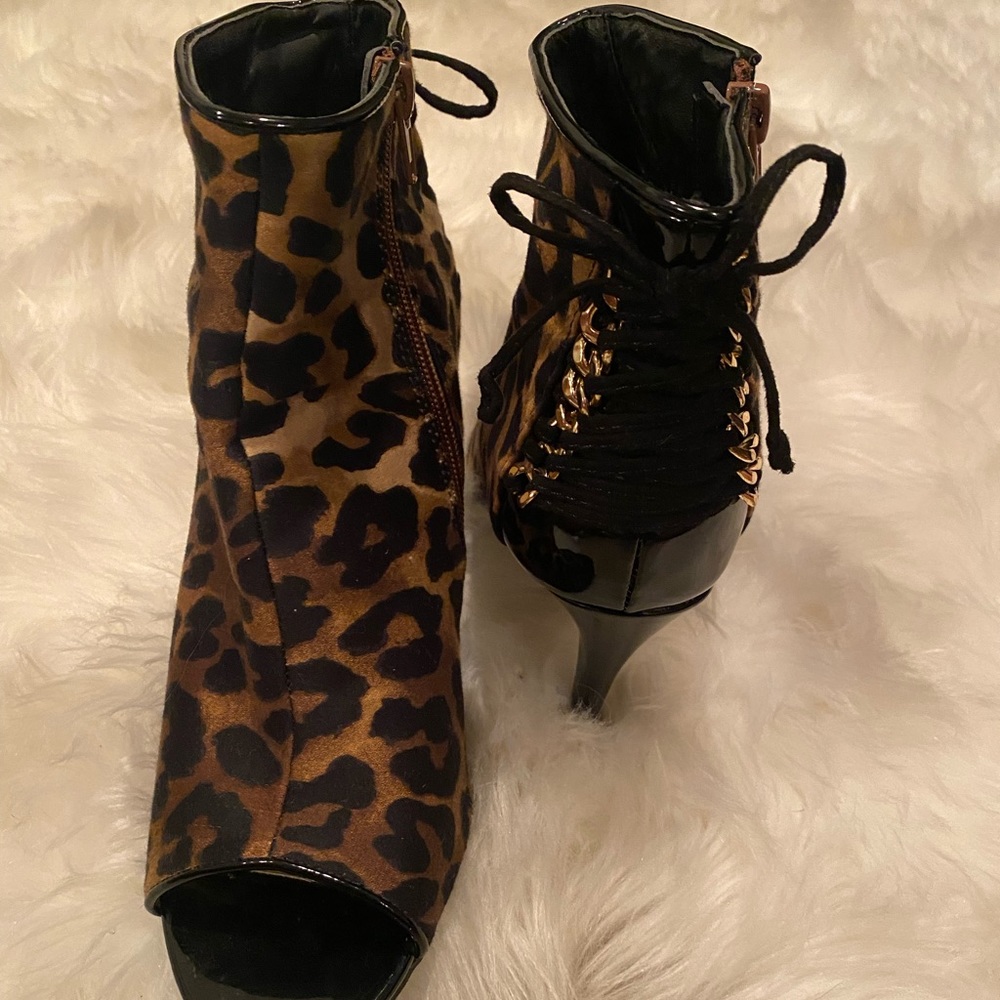 Leopard Print Heels - image 2